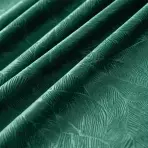 Závesový materiál Velvet GY2328/270G/M2/7 zelená 150 cm. Tovar na mieru