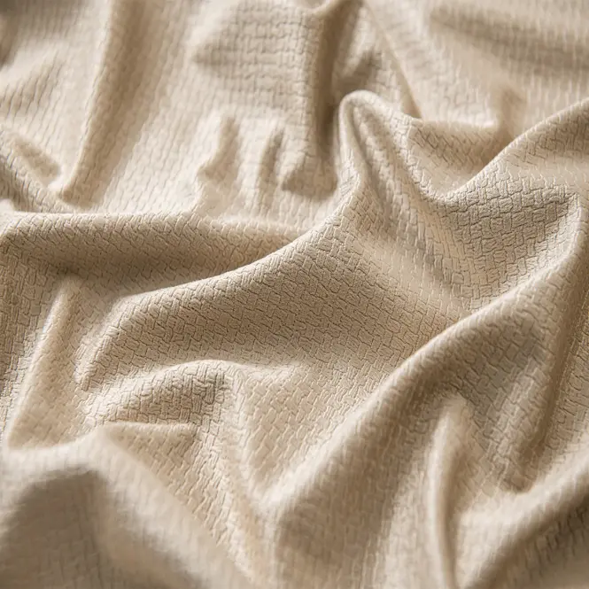 Závesový materiál Velvet GY2329/240G/M2/2/1 svetlobéžová 150 cm. Tovar na mieru,3