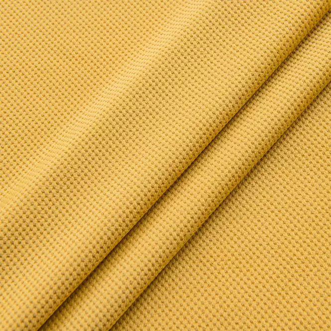 Závesový materiál Velvet PB103/200G/M2/25 žltá 150 cm. Tovar na mieru