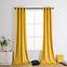 Závesový materiál Velvet PB103/200G/M2/25 žltá 150 cm. Tovar na mieru,3