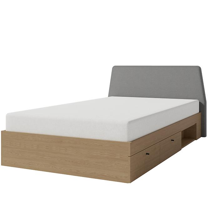 Posteľ Alessio AE13  120 Dub Baltic