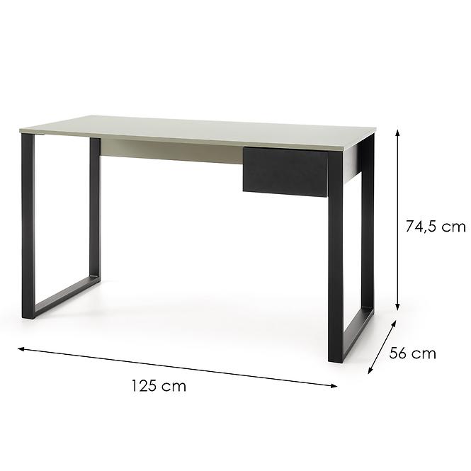 Písací Stôl Sergio SE9 Eukalyptus/ONYX,2
