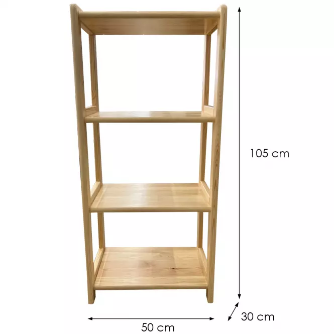 Regál Jednoduchá Vysoký 1/50