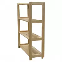 Regál Jednoduchá Vysoký 1/80