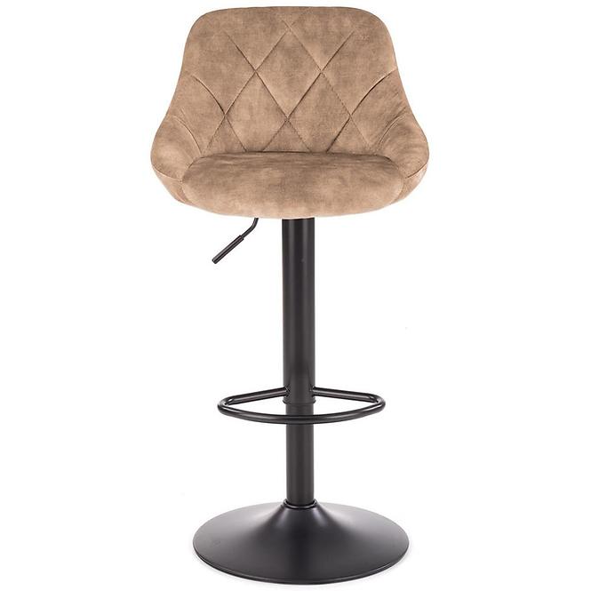 Barová Stolička H101 béžová/čierna,4