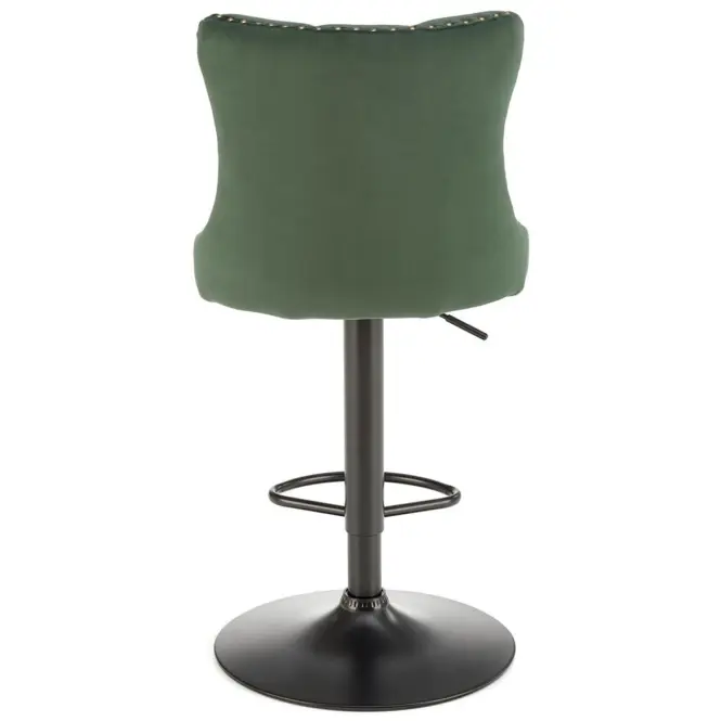 Barová Stolička H117 zelená/čierna,6