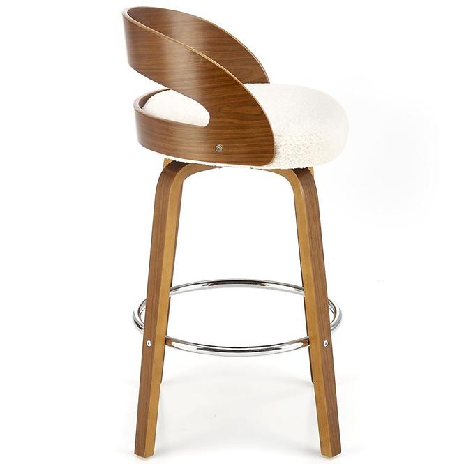 Barová Stolička H110 krém/orech