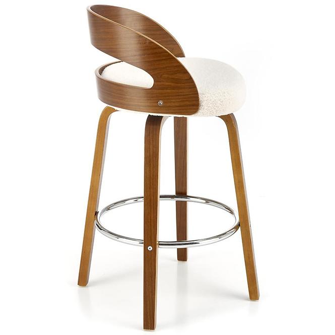 Barová Stolička H110 krém/orech
