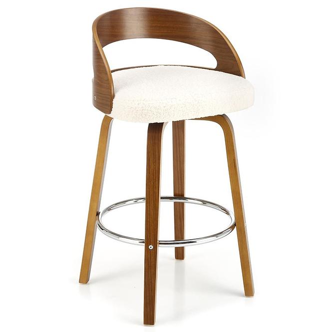 Barová Stolička H110 krém/orech