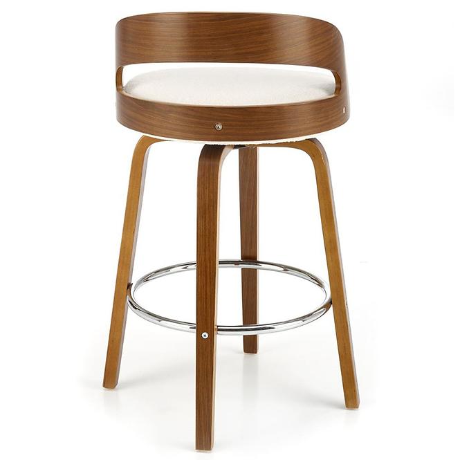 Barová Stolička H110 krém/orech