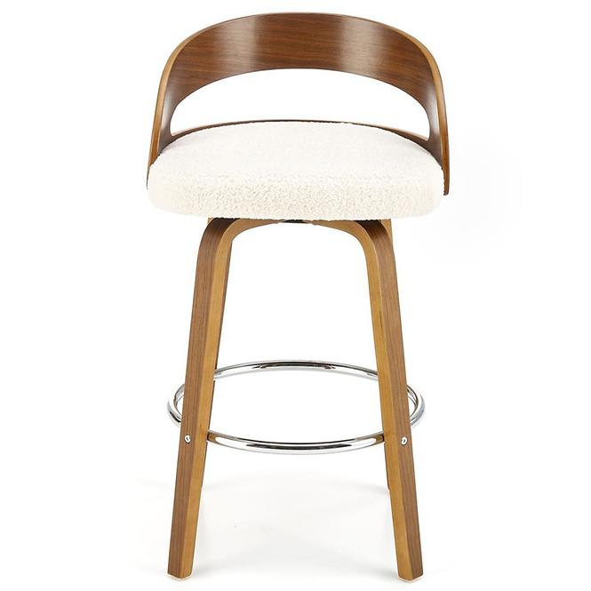 Barová Stolička H110 krém/orech