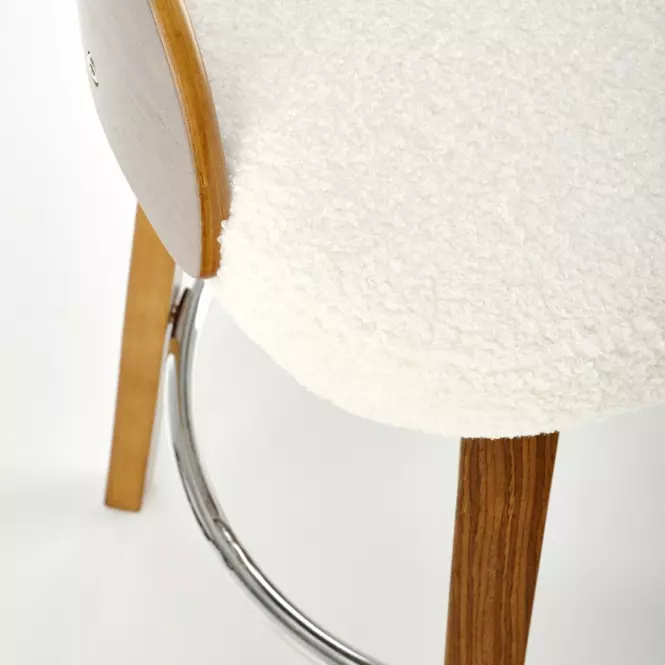 Barová Stolička H110 krém/orech
