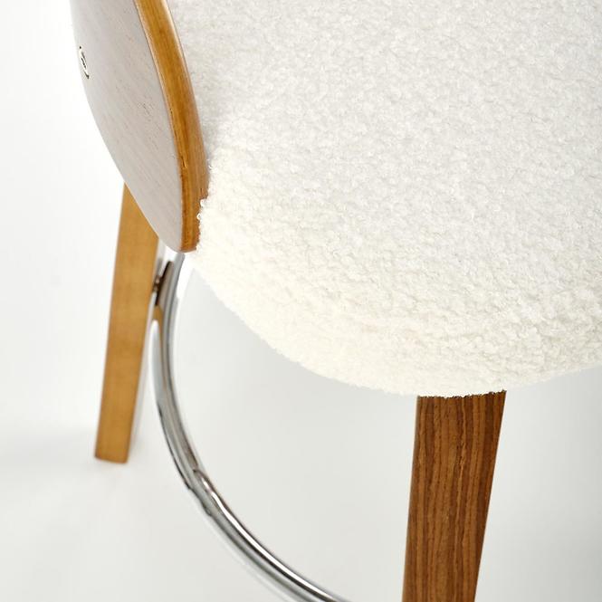 Barová Stolička H110 krém/orech,9
