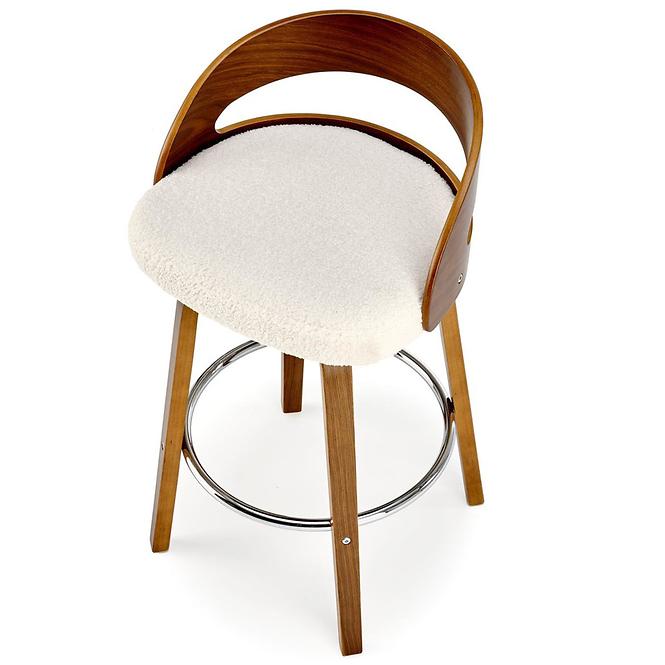 Barová Stolička H110 krém/orech
