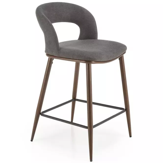 Barová Stolička H114 popol/orech