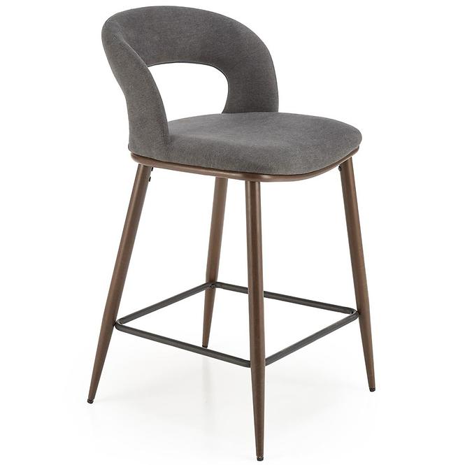 Barová Stolička H114 popol/orech