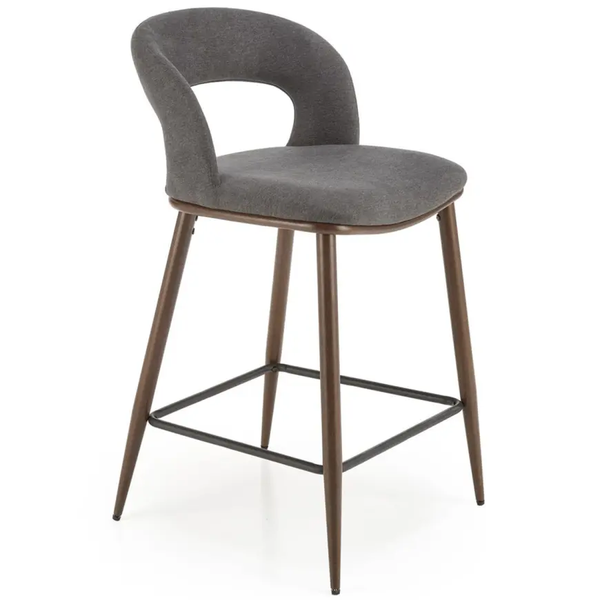 Barová Stolička H114 popol/orech