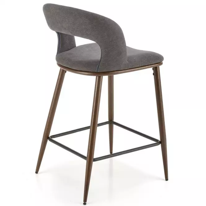 Barová Stolička H114 popol/orech