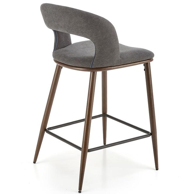 Barová Stolička H114 popol/orech