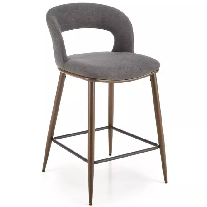 Barová Stolička H114 popol/orech