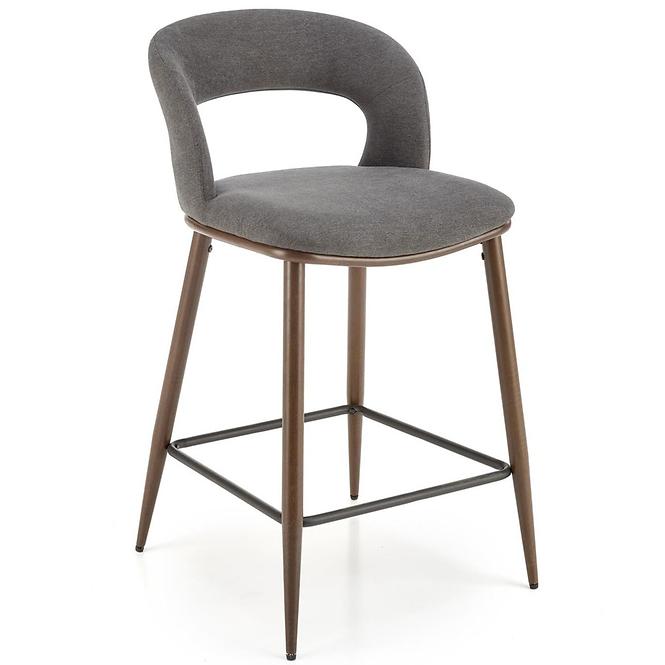 Barová Stolička H114 popol/orech