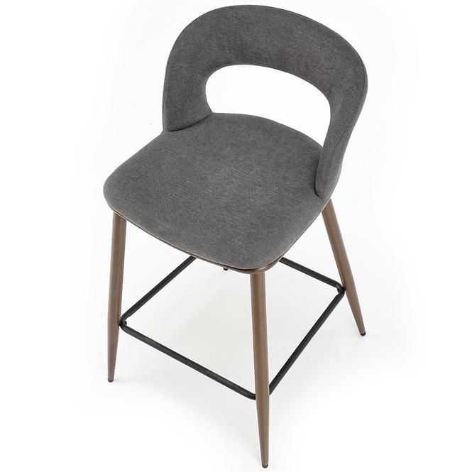 Barová Stolička H114 popol/orech