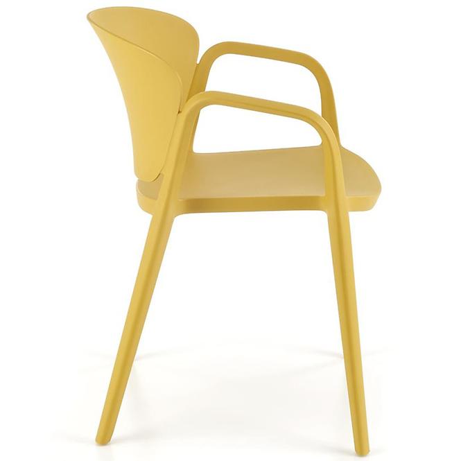 Stolička K491 horčica,5