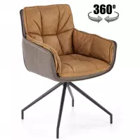 Stolička K523 hnedá