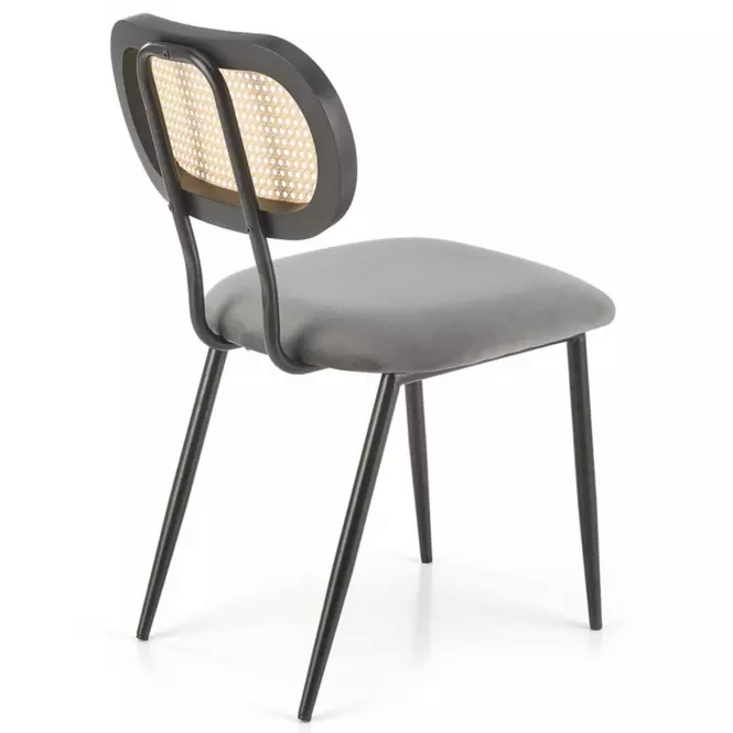 Stolička K503 sivá,3