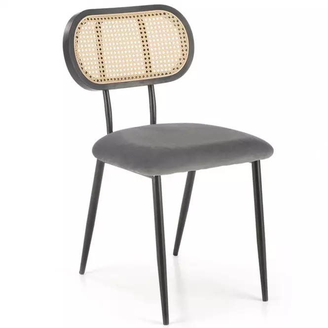 Stolička K503 sivá,4