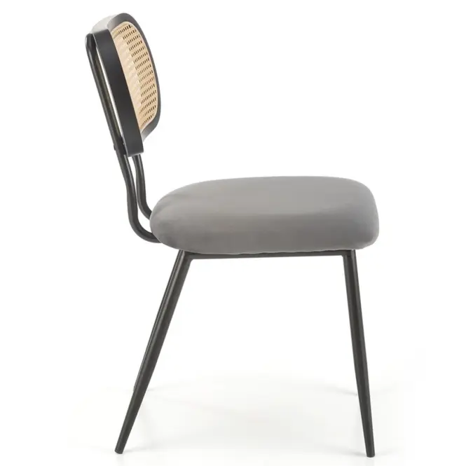 Stolička K503 sivá,5