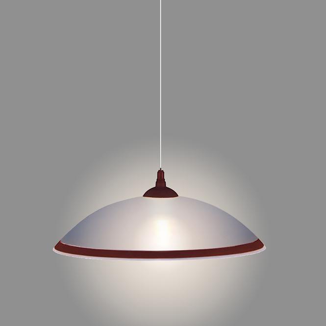 Luster Ufo - K-3511 hnedá LW1