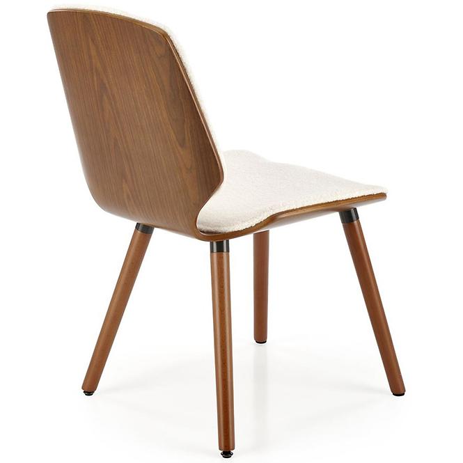 Stolička K511 krém/orech