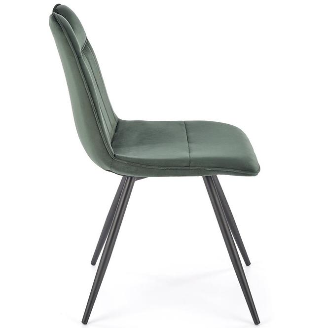 Stolička K521 tmavý zelená