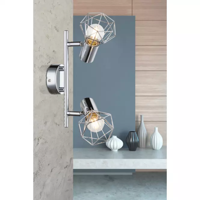 Luster 54802-2 LS2 Chrómový drôt