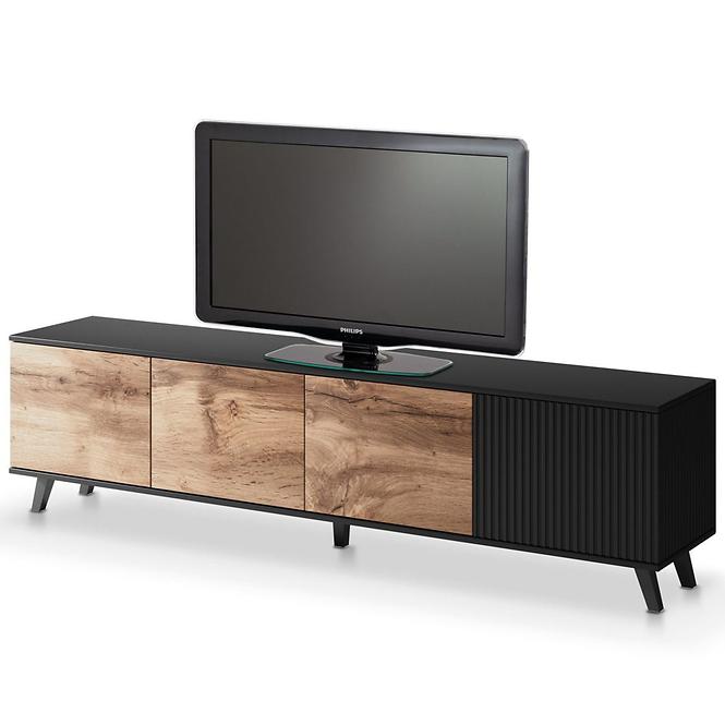TV stolík Random RTV-3 wotan/čierna