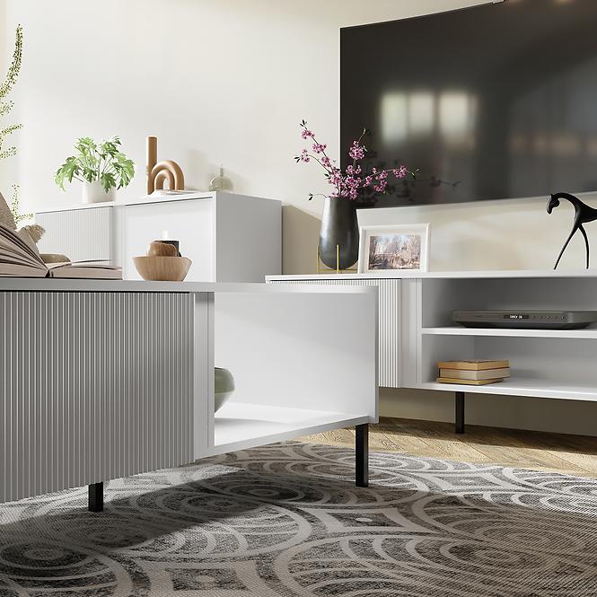 TV stolík Mia 7 biely,5