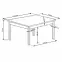 Sada stôl New Starter 2 + 4 stoličky mdf/drevo – espresso,2