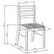 Sada stôl New Starter 2 + 4 stoličky mdf/drevo – espresso,12
