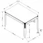 Stôl Gomez 80x120 polipropylen – zadymený,8