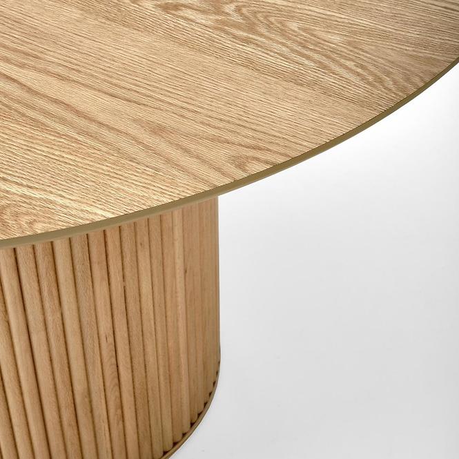 Stôl Lopez 120 mdf/drevo – prirodzené