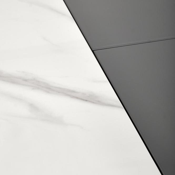 Stôl Dancan 90x160 ceramika/mdf – mramor/popol,2