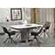 Stôl Dancan 90x160 ceramika/mdf – mramor/popol,13