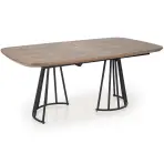 Stôl Everton mdf/oceľ – orech/čierna