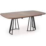 Stôl Everton mdf/oceľ – orech/čierna