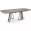 Stôl Everton mdf/oceľ – orech/čierna,3