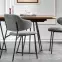 Stôl Everton mdf/oceľ – orech/čierna,15