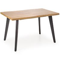 Stôl Dickson 2 88x150 mdf/oceľ – prirodzené/čierna