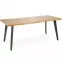 Stôl Dickson 2 88x150 mdf/oceľ – prirodzené/čierna,3