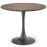 Stôl Olmo mdf/oceľ – orech/čierna